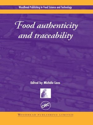cover image of Food Authenticity and Traceability